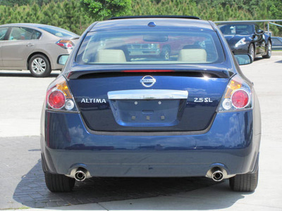 nissan altima 2011 navy blue sedan sl gasoline 4 cylinders front wheel drive automatic 33884