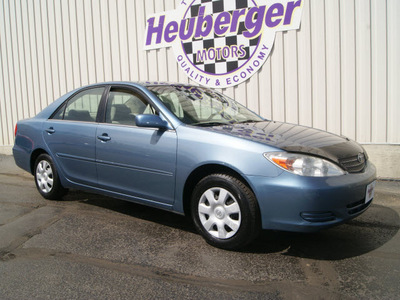 toyota camry 2003 catalina blue sedan le gasoline 4 cylinders front wheel drive automatic 80905