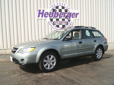 subaru outback 2009 seacrest green wagon 2 5i special edition gasoline 4 cylinders all whee drive automatic 80905