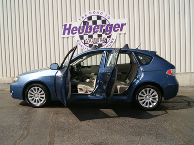 subaru impreza 2010 newport blue wagon 2 5i premium gasoline 4 cylinders all whee drive 5 speed manual 80905