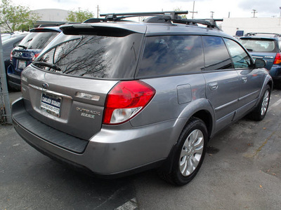 subaru outback 2009 gray wagon 2 5i limited gasoline 4 cylinders all whee drive automatic 94063