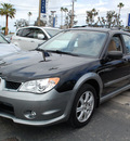 subaru impreza 2007 black wagon outback sport special edition gasoline 4 cylinders all whee drive 5 speed manual 94063
