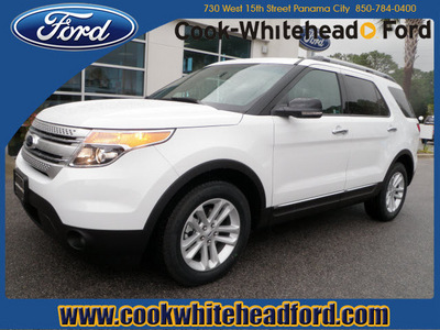 ford explorer 2013 white suv xlt flex fuel 6 cylinders 2 wheel drive automatic 32401