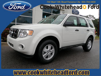 ford escape 2012 white suv xls gasoline 4 cylinders front wheel drive automatic 32401