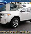 ford edge 2012 white limited gasoline 6 cylinders front wheel drive automatic 32401
