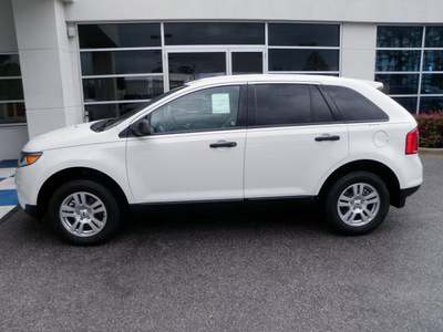 ford edge 2012 white se gasoline 6 cylinders front wheel drive automatic 32401