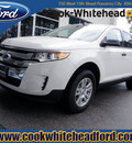 ford edge 2012 white se gasoline 6 cylinders front wheel drive automatic 32401