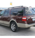 ford expedition el 2007 dk  brown suv eddie bauer gasoline 8 cylinders rear wheel drive 6 speed automatic 77388