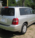 toyota highlander 2001 silver suv gasoline 4 cylinders front wheel drive automatic 77379