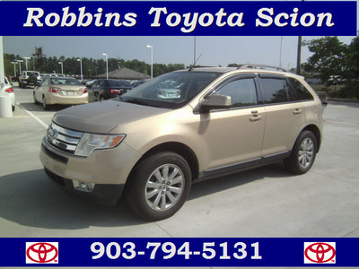 ford edge 2007 beige suv sel gasoline 6 cylinders front wheel drive automatic 75503