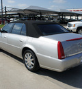 cadillac dts 2008 silver sedan gasoline 8 cylinders front wheel drive automatic 76087