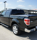 ford f 150 2011 black lariat gasoline 6 cylinders 2 wheel drive automatic 76087