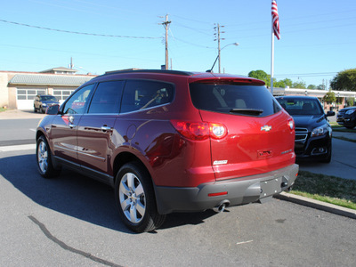 chevrolet traverse 2010 red suv ltz gasoline 6 cylinders front wheel drive automatic 27591