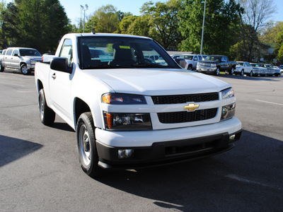 chevrolet colorado 2012 white work truck gasoline 4 cylinders 2 wheel drive automatic 27591