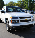 chevrolet colorado 2012 white work truck gasoline 4 cylinders 2 wheel drive automatic 27591