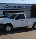 ford f 150 2005 white pickup truck xl gasoline 6 cylinders rear wheel drive automatic 27591