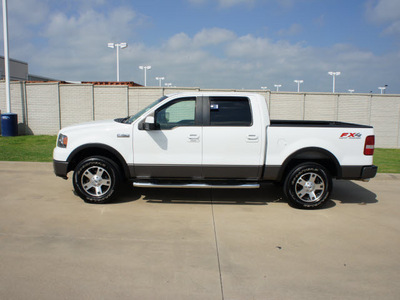 ford f 150 2008 white fx4 flex fuel 8 cylinders 4 wheel drive automatic with overdrive 76108