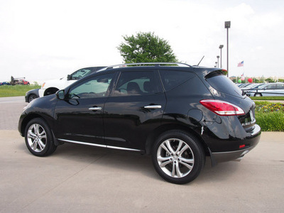 nissan murano 2011 black le gasoline 6 cylinders front wheel drive automatic with overdrive 76018