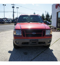 ford explorer sport 2002 toreador red suv value gasoline 6 cylinders 4 wheel drive automatic with overdrive 07724