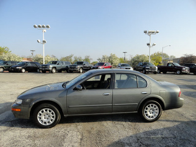 nissan maxima 1997 blue gray sedan gasoline v6 front wheel drive automatic with overdrive 60546