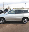 toyota highlander 2004 silver suv gasoline 6 cylinders all whee drive automatic with overdrive 55811