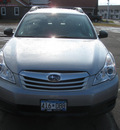 subaru outback 2010 silver wagon 2 5i gasoline 4 cylinders all whee drive 6 speed manual 55811