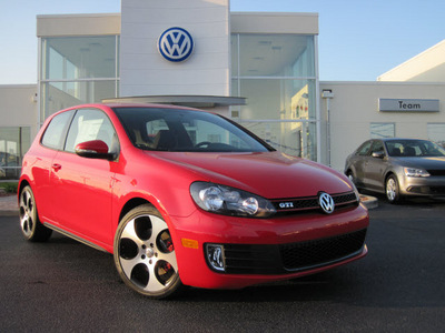 volkswagen gti 2012 red hatchback pzev gasoline 4 cylinders front wheel drive 6 speed automatic 46410