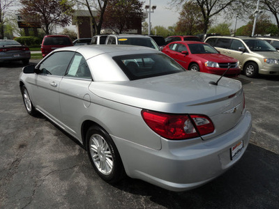 chrysler sebring 2008 silver touring flex fuel 6 cylinders front wheel drive automatic 60443
