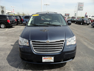 chrysler town country 2008 dk  blue van touring gasoline 6 cylinders front wheel drive automatic 60443