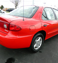 chevrolet cavalier 2004 red sedan gasoline 4 cylinders front wheel drive automatic 14221