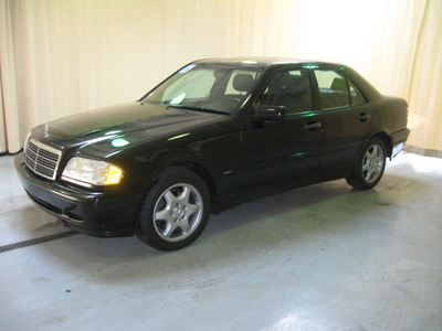 mercedes benz c class 1999 black sedan c280 gasoline 6 cylinders rear wheel drive automatic 44883