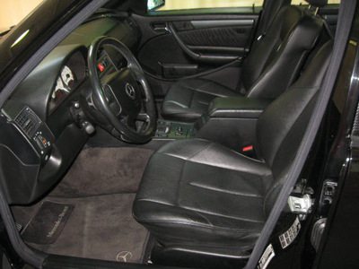 mercedes benz c class 1999 black sedan c280 gasoline 6 cylinders rear wheel drive automatic 44883