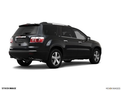 gmc acadia 2012 black suv denali gasoline 6 cylinders front wheel drive 6 speed automatic 45036