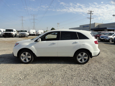 acura mdx 2012 white suv tech awd gasoline 6 cylinders all whee drive automatic with overdrive 60462