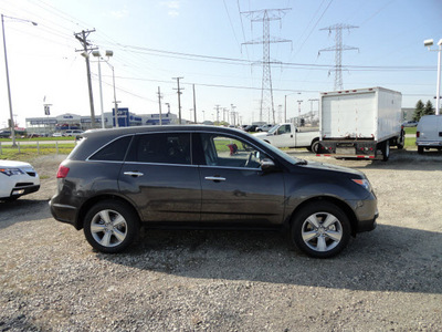 acura mdx 2012 dk  gray suv tech awd gasoline 6 cylinders all whee drive automatic with overdrive 60462