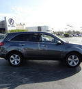 acura mdx 2010 dk  gray suv tech awd gasoline 6 cylinders all whee drive automatic with overdrive 60462