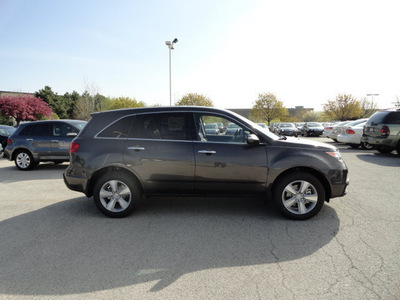 acura mdx 2012 dk  gray suv tech ent awd gasoline 6 cylinders all whee drive automatic with overdrive 60462