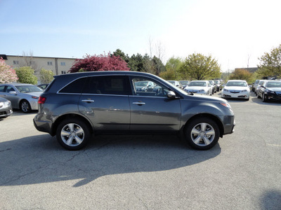 acura mdx 2012 dk  gray suv tech awd gasoline 6 cylinders all whee drive automatic with overdrive 60462