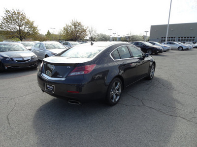 acura tl 2012 dk  gray sedan sh tech awd gasoline 6 cylinders all whee drive automatic with overdrive 60462