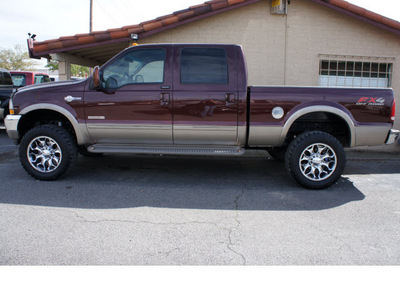 ford f 350 super duty 2004 maroon lariat diesel 8 cylinders 4 wheel drive automatic 95678