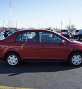 nissan versa 2010 red sedan gasoline 4 cylinders front wheel drive automatic 19153
