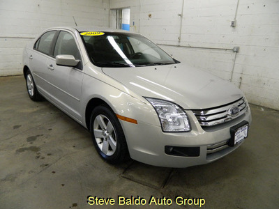 ford fusion 2009 beige sedan se gasoline 4 cylinders front wheel drive automatic 14304