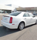 cadillac sts 2011 white sedan v6 premium gasoline 6 cylinders rear wheel drive automatic 55313
