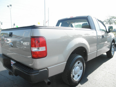 ford f 150 2008 gold pickup truck xl gasoline 6 cylinders 2 wheel drive 5 speed manual 34474