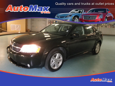 dodge avenger 2010 black sedan r t gasoline 4 cylinders front wheel drive automatic 34474