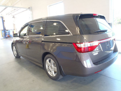 honda odyssey 2012 brown van touring gasoline 6 cylinders front wheel drive automatic 28557