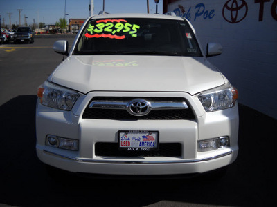 toyota 4runner 2010 white suv gasoline 6 cylinders 4 wheel drive automatic 79925