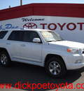 toyota 4runner 2010 white suv gasoline 6 cylinders 4 wheel drive automatic 79925