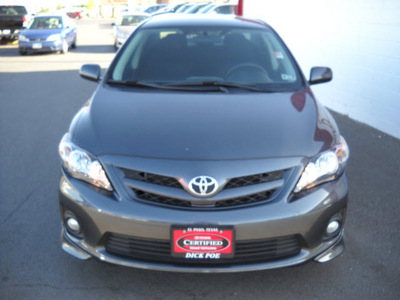 toyota corolla 2011 gray sedan gasoline 4 cylinders front wheel drive automatic 79925