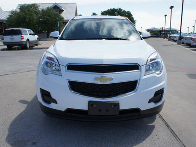 chevrolet equinox 2011 white lt gasoline 4 cylinders front wheel drive automatic 76087